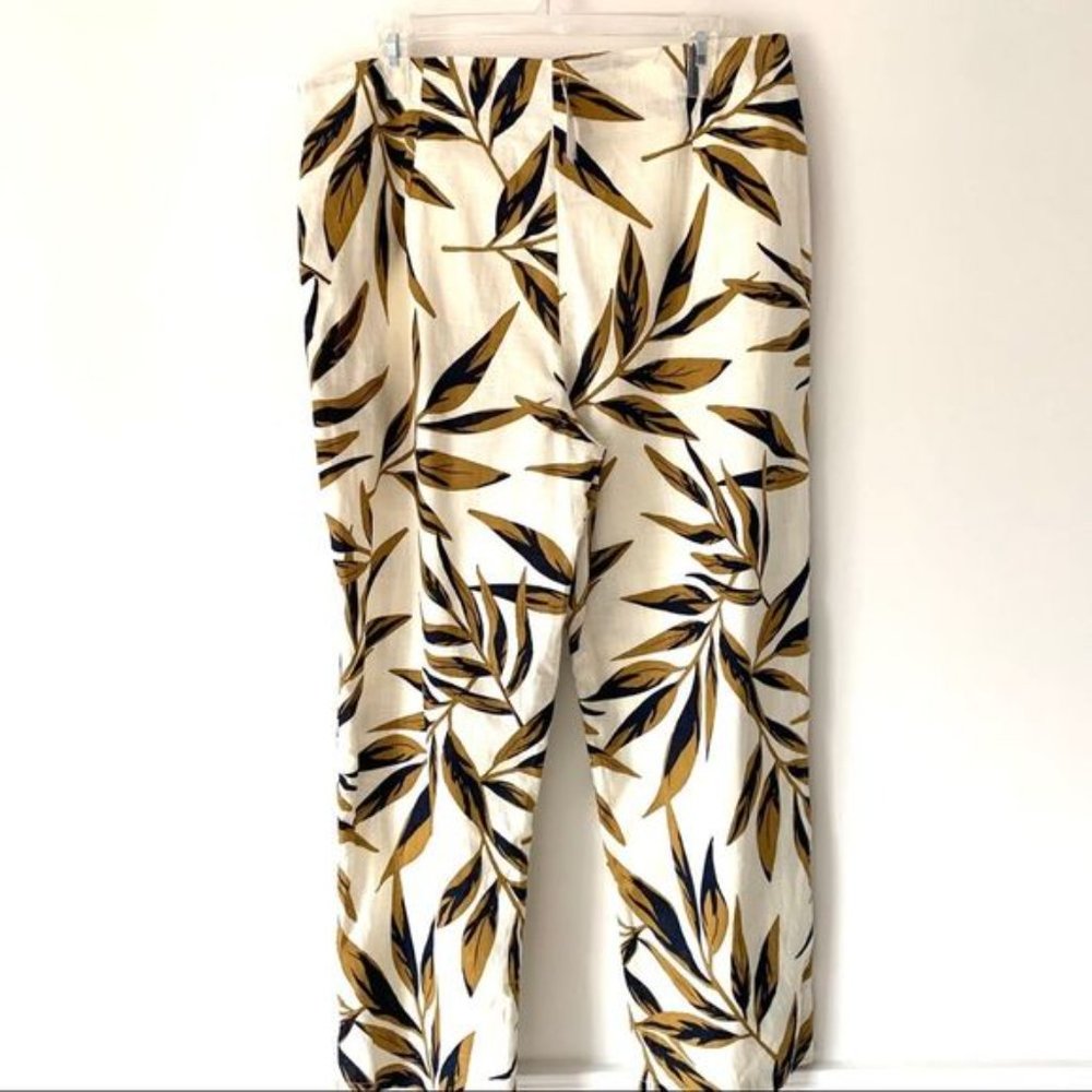 J.O.A. High waisted skinny cropped pants size XL - Picture 6 of 7
